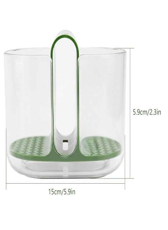 Drumstoneᴬˢᴰ 𝟐𝟎𝟐𝟔 𝗦𝗽𝗲𝗰𝗶𝗮𝗹 𝟓 𝗬𝗲𝗮𝗿 𝗪𝗮𝗿𝗿𝗮𝗻𝘁𝘆 Premium 2-Component Kitchen Utensil Holder and Silverware Drain Caddy – Multipurpose Countertop Cutlery Organizer for Modern Homes - Image 5