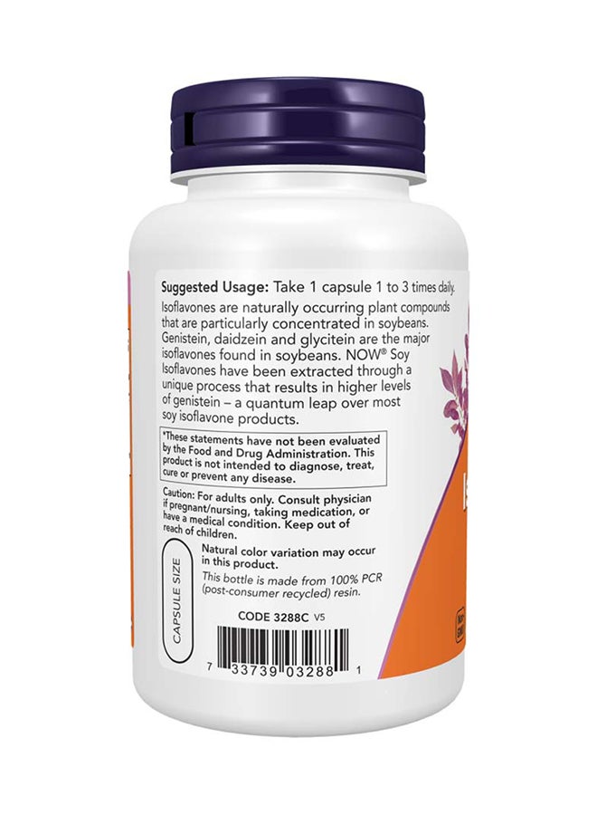 Now Foods Soy Isoflavones 60 mg Dietary Supplement - 120 Capsules - Image 3