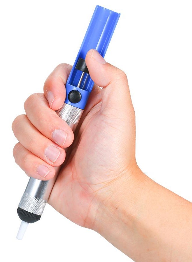 NIBEMINENT Electric Soldering Iron Kit Blue/Silver/Orange - Image 2