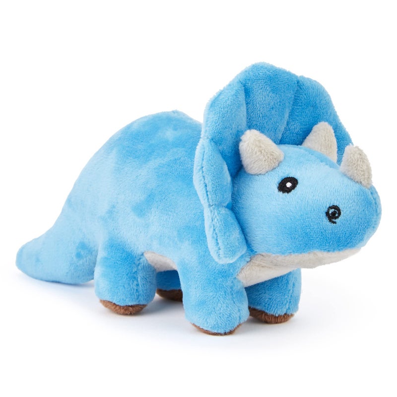 Zappi Co Children's Soft Cuddly Plush Toy Animal - Perfect Perfect Soft Snuggly Playtime Companions for Children (12-15cm /5-6") (Triceratops) - Image 1