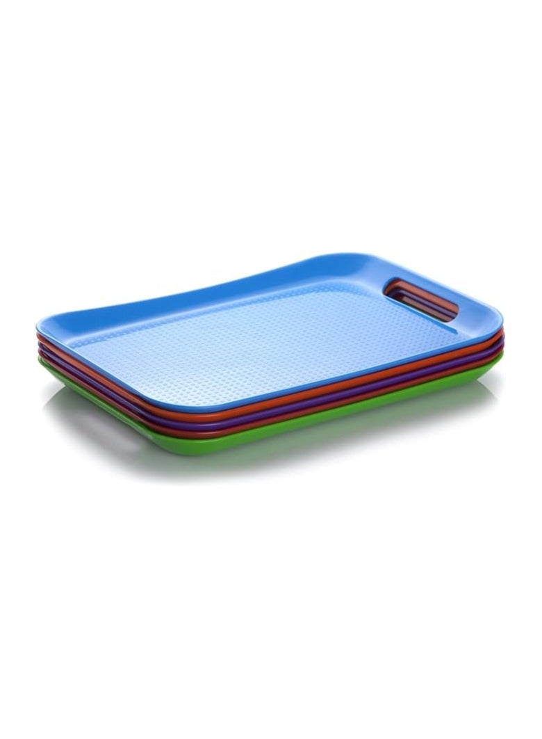 m-design M-Design Durable Plastic Organizer Tray – Versatile Storage for Kitchen, Bathroom, Office & Drawers – Sleek, Lightweight & Easy to Clean  - Image 3