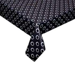 CRAFT CITY PVC 6 Seater Dining Table Cover|Waterproof & Heat Resistant (54 by 90, Black) - pzsku/ZBA05C1BCAF5C09F08E98Z/45/_/1742817193/8e29e6ab-0b93-421e-91b5-59a8e96ce642