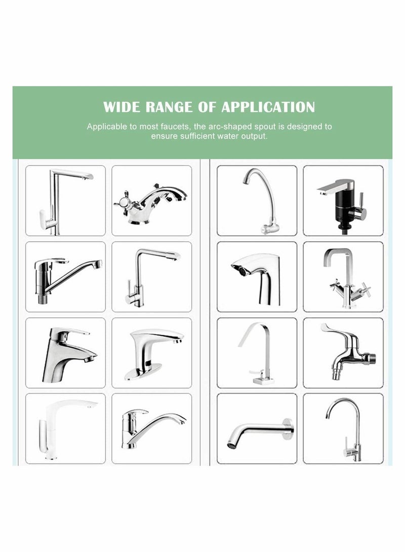 SYOSI 2 Pcs Tap Extender for Kids Faucet Sink Handle Safe and Fun Cartoon Silicone Toddler Child Hand Washing - Image 4