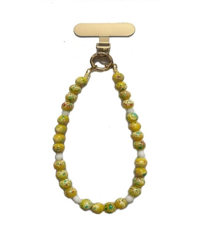 Handmade Premium Crystal Phone Strap-Refined - Image 1