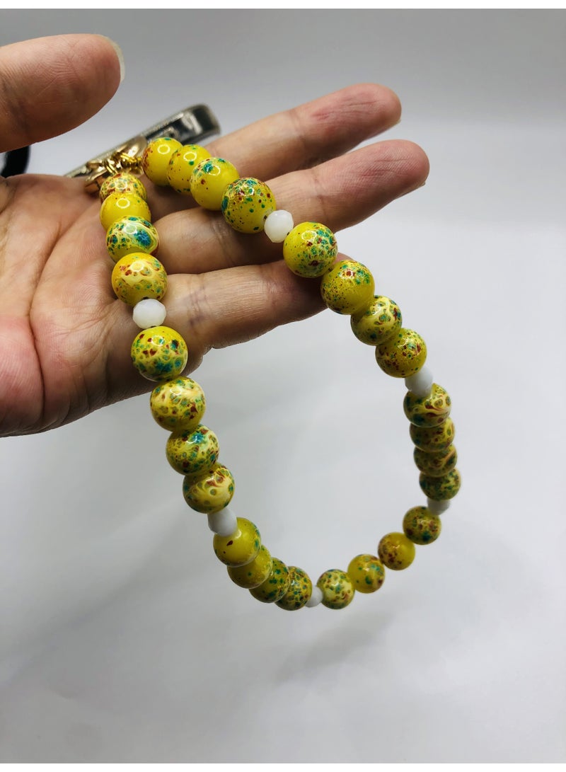 Handmade Premium Crystal Phone Strap-Refined - Image 5