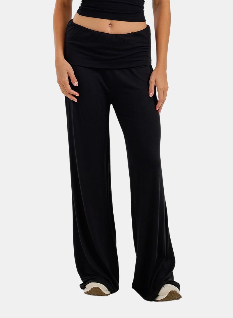 Carina Fold-Over Lounge Pants - Image 1