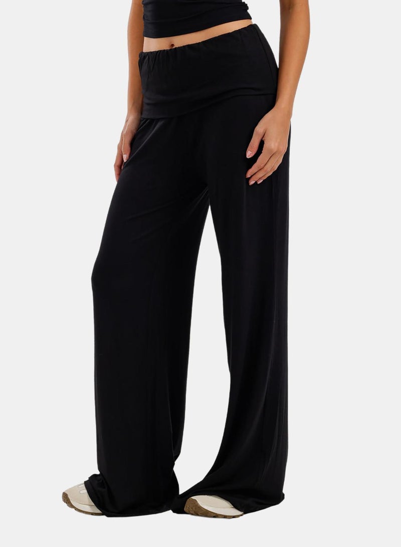 Carina Fold-Over Lounge Pants - Image 2