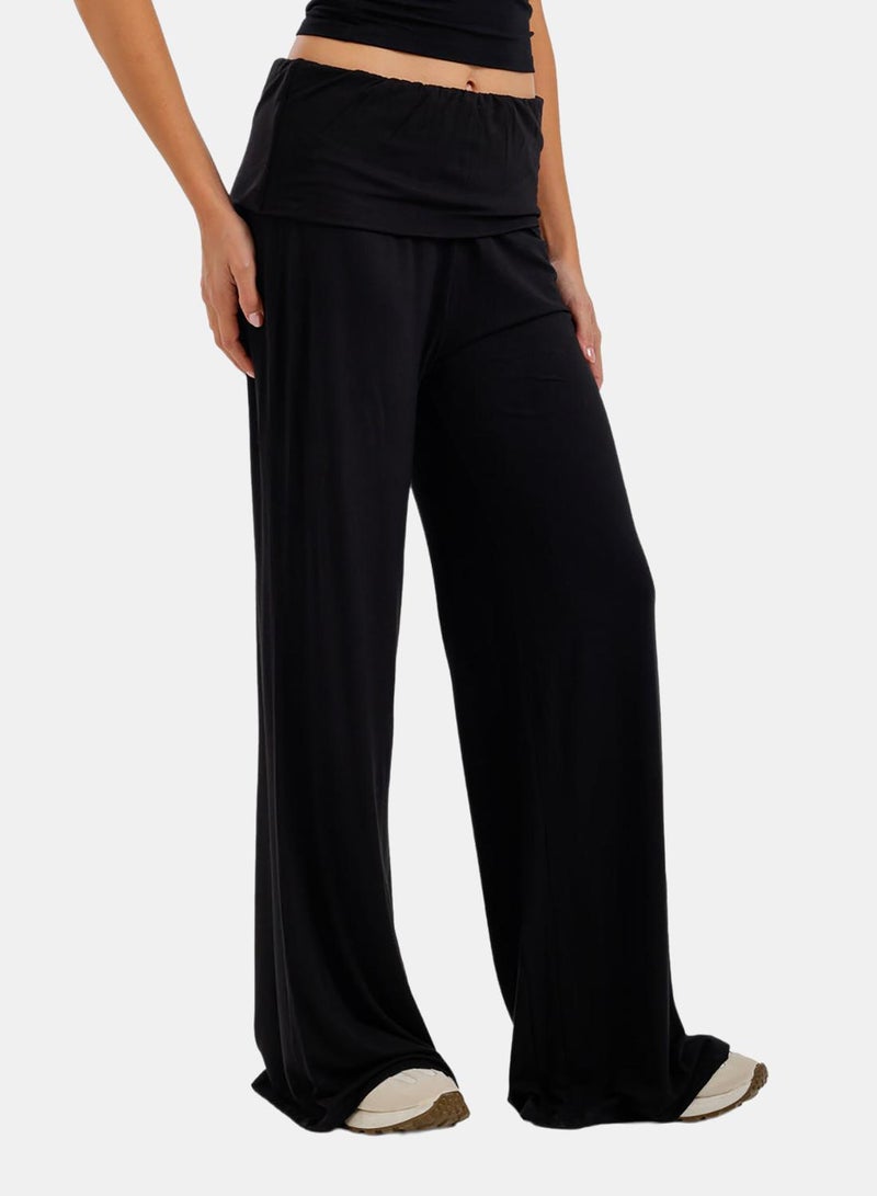 Carina Fold-Over Lounge Pants - Image 3