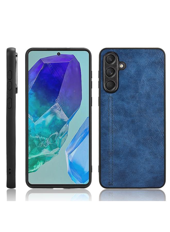 اس-توب جراب لهاتف Samsung Galaxy F55 / M55 / C55، غطاء خلفي بخياطة بنمط بقرة - Image 1