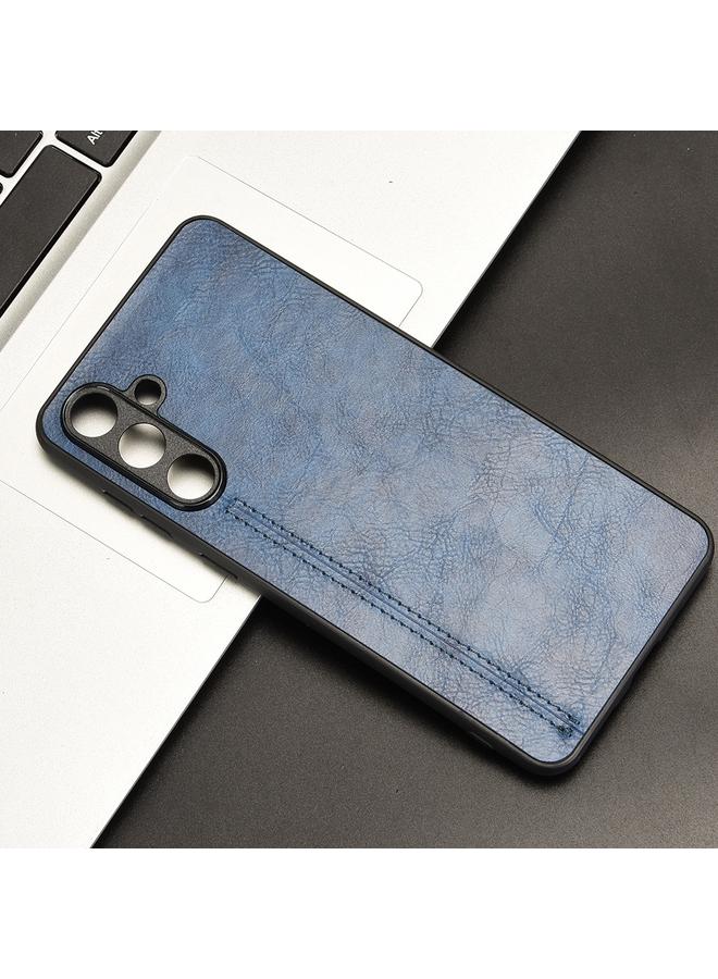 اس-توب جراب لهاتف Samsung Galaxy F55 / M55 / C55، غطاء خلفي بخياطة بنمط بقرة - Image 2