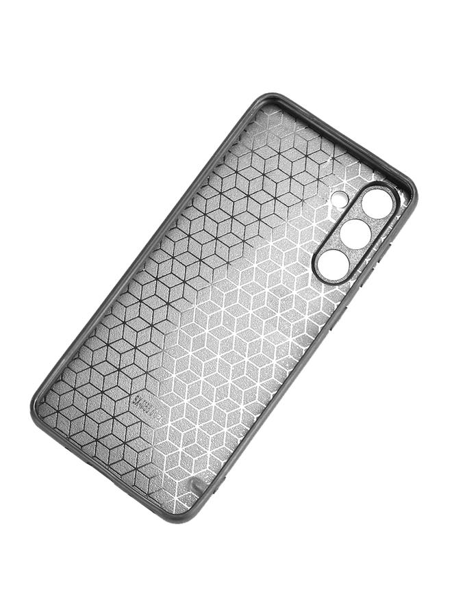 اس-توب جراب لهاتف Samsung Galaxy F55 / M55 / C55، غطاء خلفي بخياطة بنمط بقرة - Image 4