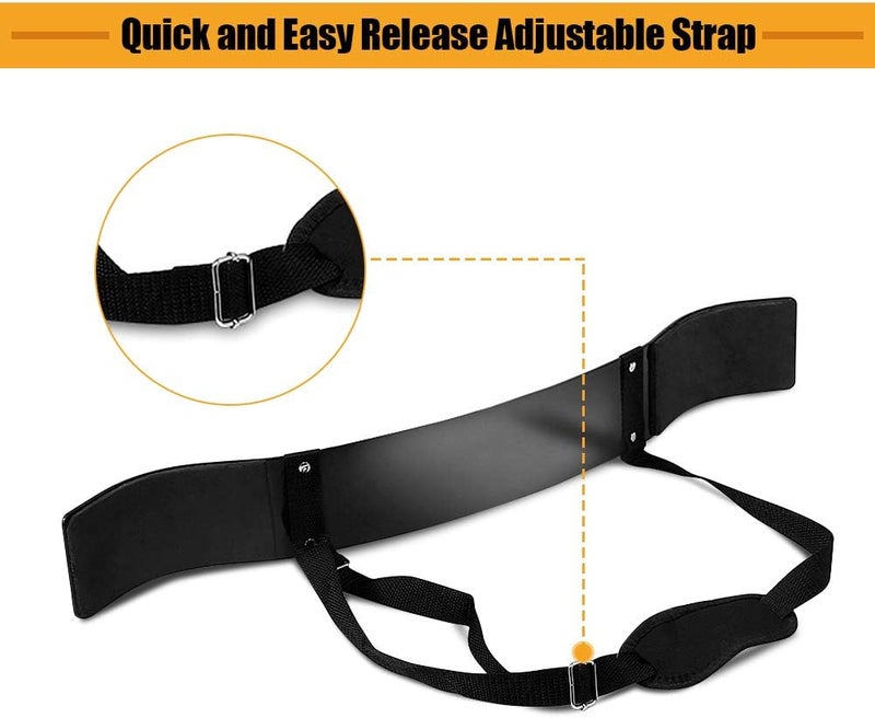 Ejoyous ذراع للعضلة ذات الرأسين والعضلة ثلاثية الرؤوس، دمبلز وباربلز ثقيلة، داعم للعزل العضلي لبناء العضلات، معدات تدريب القوة في المنزل لبناء الأجسام والوزن - Image 3