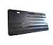 Hycoed Embossed Black American Flag License Plate Frame Premium Quality Thick Durable Novelty USA Patriotic - Image 2