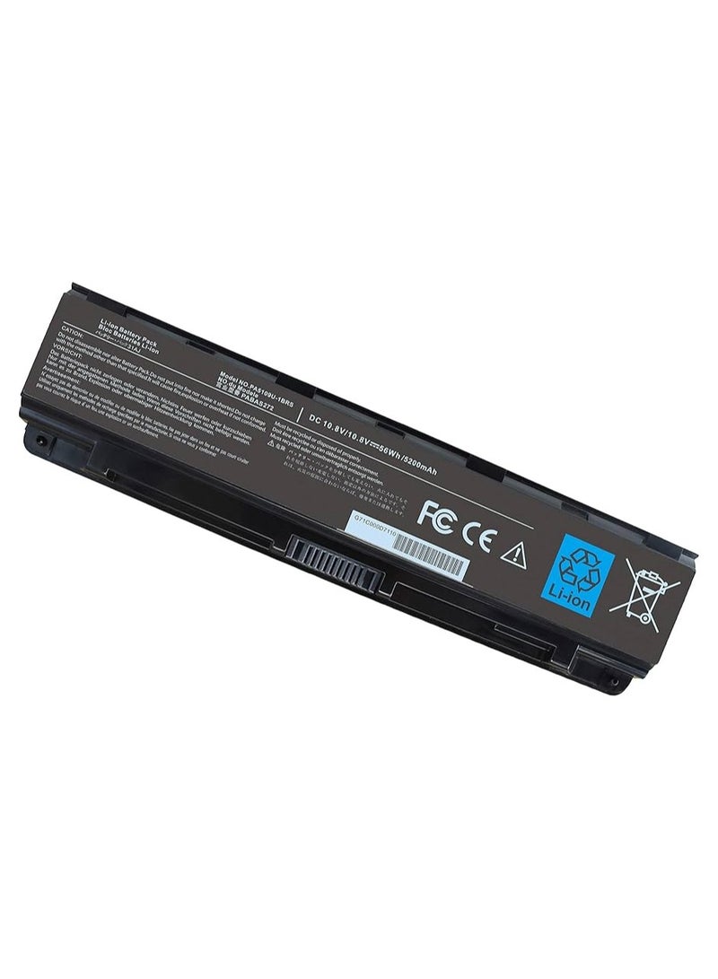 PA5109U-1BRS Battery for Toshiba Satellite C40 C45 C50 C55 C70 C75 C855 C855D L855 L875 P855 P875 S70T S855 S875 PA5108U-1BRS PA5110U-1BRS PABAS271 PABAS273 PABAS272 Toshiba Battery - Image 1