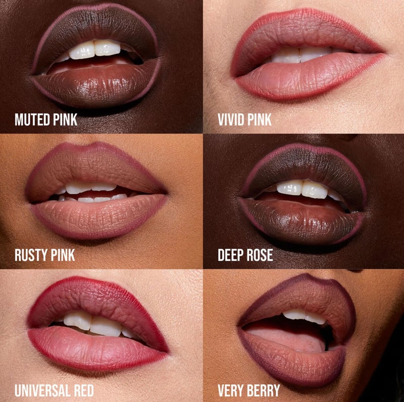 HUDA BEAUTY Lip Contour 2.0 Automatic Matte Lip Pencil Very Berry - Image 5