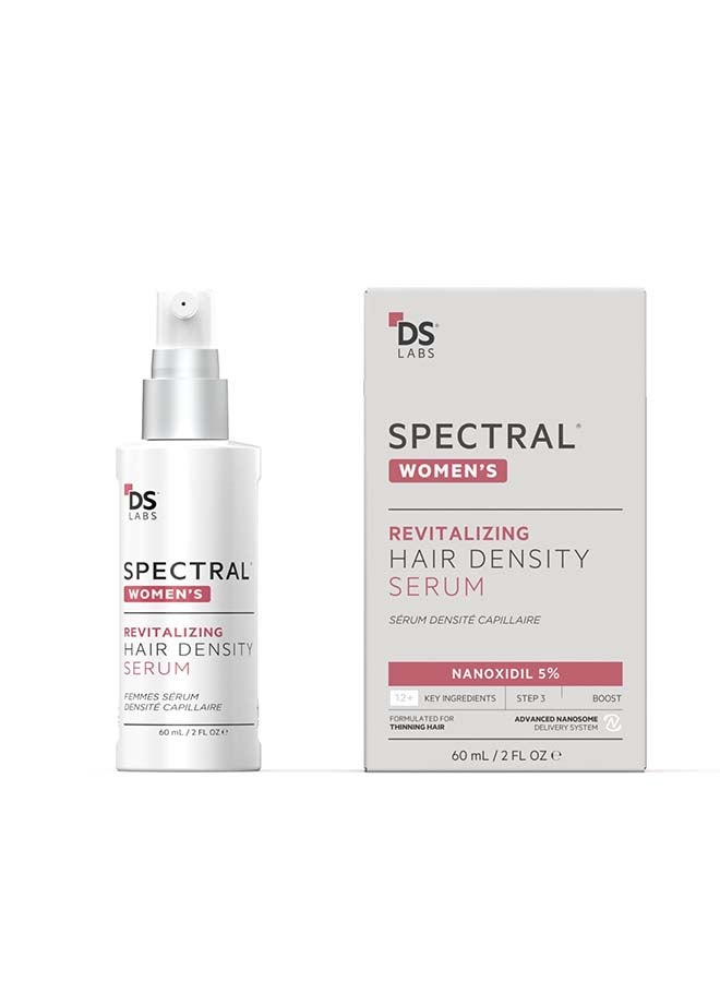 ds labs Spectral Women's (Csf) Revitalizing Serum For Women With Nanoxidil 5% - Lightweight Leave-In for Fuller, Thicker Looking Hair, Fast Absorbing, Non-Greasy, For All Hair Types 60ml - Image 1