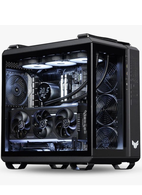 كمبيوتر الألعاب FutureWave 5080 - معالج AMD Ryzen 7 9800X3D AM5، 8 أنوية و16 خيطًا، لوحة أم X870، ذاكرة وصول عشوائي DDR5 سعة 64 جيجابايت (2*32)، SSD NVMe M.2 سعة 2 تيرابايت من الجيل الرابع.0*4، بطاقة رسوميات Nvidia GeForce RTX 5080 سعة 16 جيجابايت GDDR7 OC Edition، مبرد سائل AIO بثلاث مراوح، مزود طاقة 80 Plus Gold بقوة 1200 وات، نظام التشغيل Windows 11 Pro | شبكة Wi-Fi