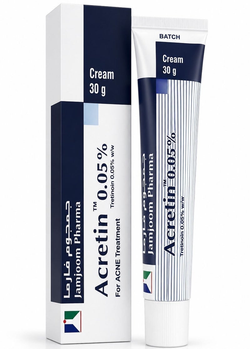 Acretin 0.05% For Acne Treatment Cream 30g - Image 3