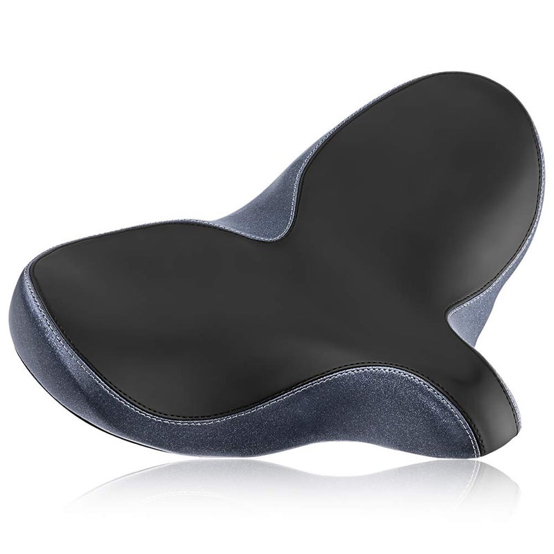YLG Oversized Comfort Bike Seat - Memory Foam Replacement Saddle, Waterproof Universal Fit for Women and Men - Image 1