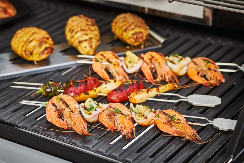Rösle Kabob, Set of 4 Grill Skewers, One Size, Silver - Image 4