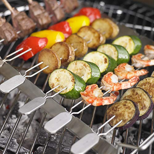 Rösle Kabob, Set of 4 Grill Skewers, One Size, Silver - Image 3