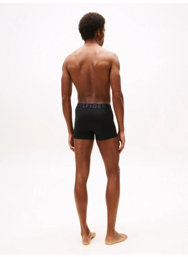 TOMMY HILFIGER 3-Pack Microfibre Logo Waistband Trunks