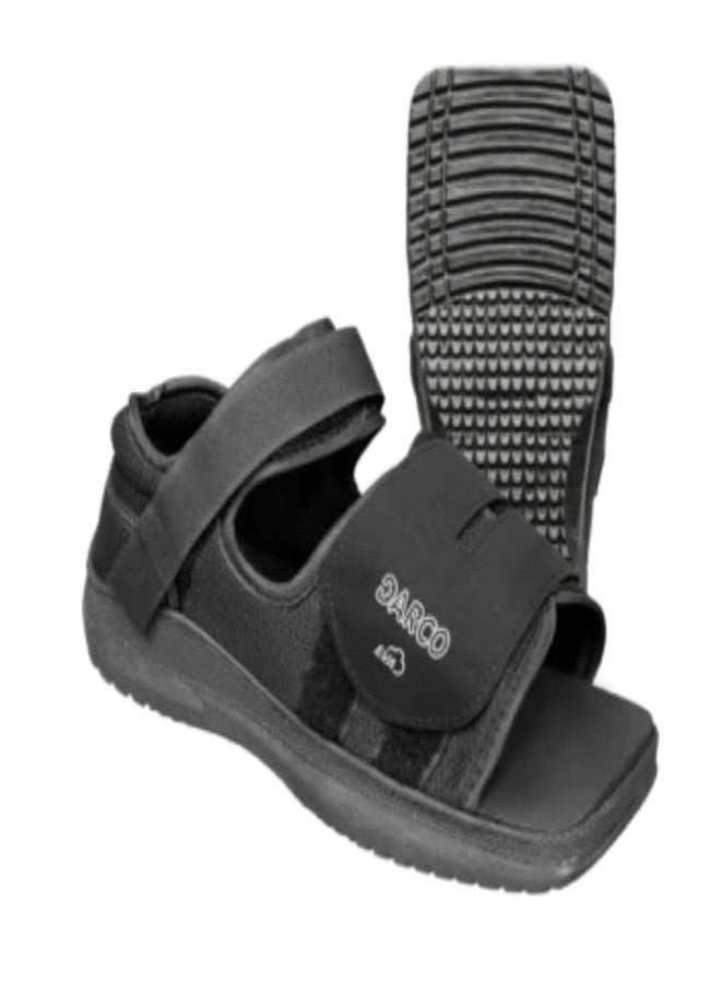 Darco Med-Surg Navy Blue Post-Op Shoe Medium Hook and Loop MSW2N - Image 2