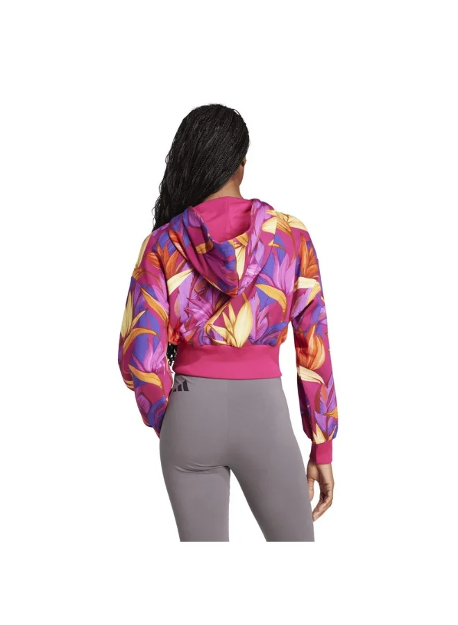 Adidas adidas FARM HOODIE Pink Training SWEATSHIRTS for Women - 2XS