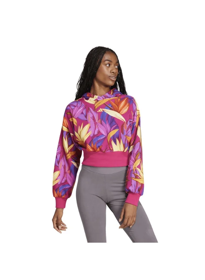 Adidas adidas FARM HOODIE Pink Training SWEATSHIRTS for Women - 2XS