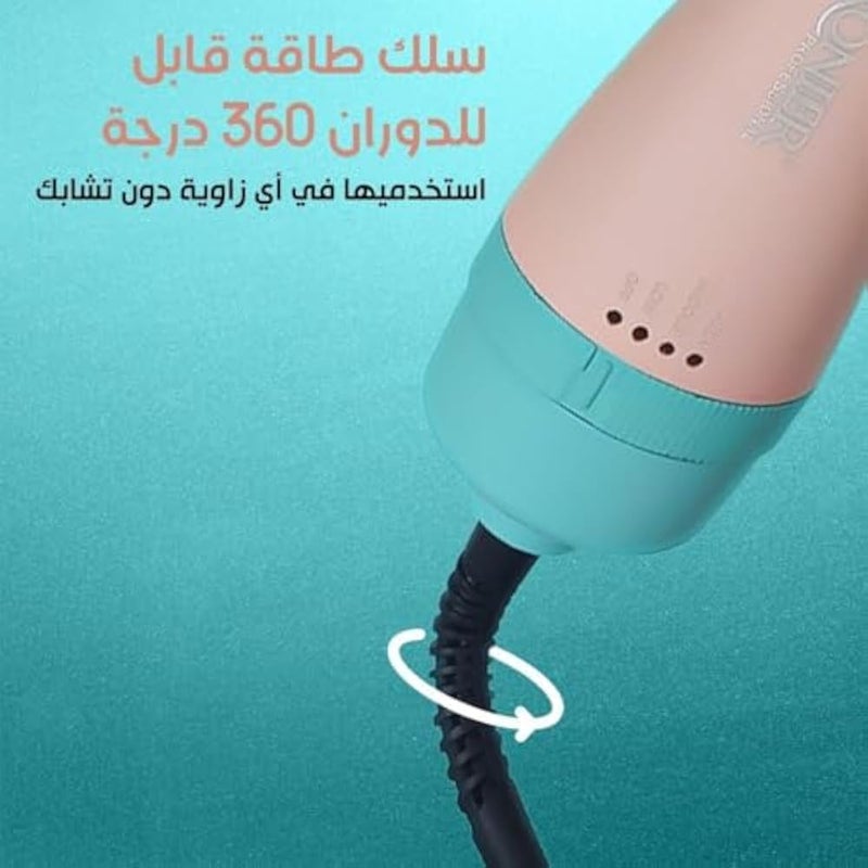 Hair Dryer Brush 2500W, One Step Hot Air Brush and Comb for All Hair Types, Multifunctional 3 Levels, CR-8210 - Image 5