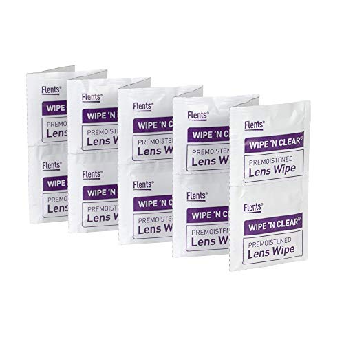 Flents Wipe 'N Clear Pre-Moistened Lens Wipes Assorted 20 Count, Made in The USA - Image 5