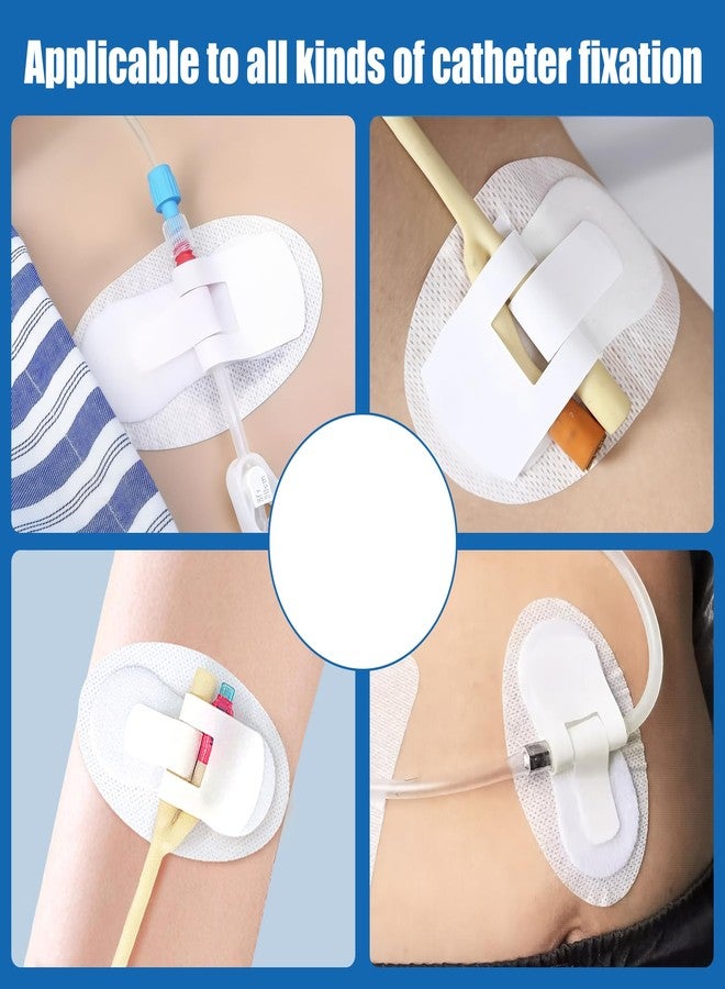 Pretwad Catheter Stabilization Devices - 8 PCS Self-High Adhesive Catheter Holder, Catheters Urinary Leg Bag Legband Holder, Catheters Urinary Legband Holder Sticker for Single/Double Tubes & Leg Bags - Image 5
