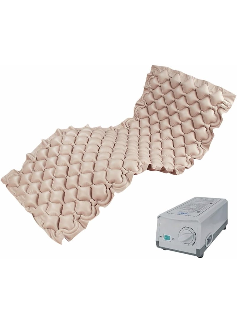 Original Alternating Air Pressure Mattress Pad – 2.8’’ Medical Egg Crate Topper for Pressure Sore Prevention – Quiet Pump & Waterproof - Image 4