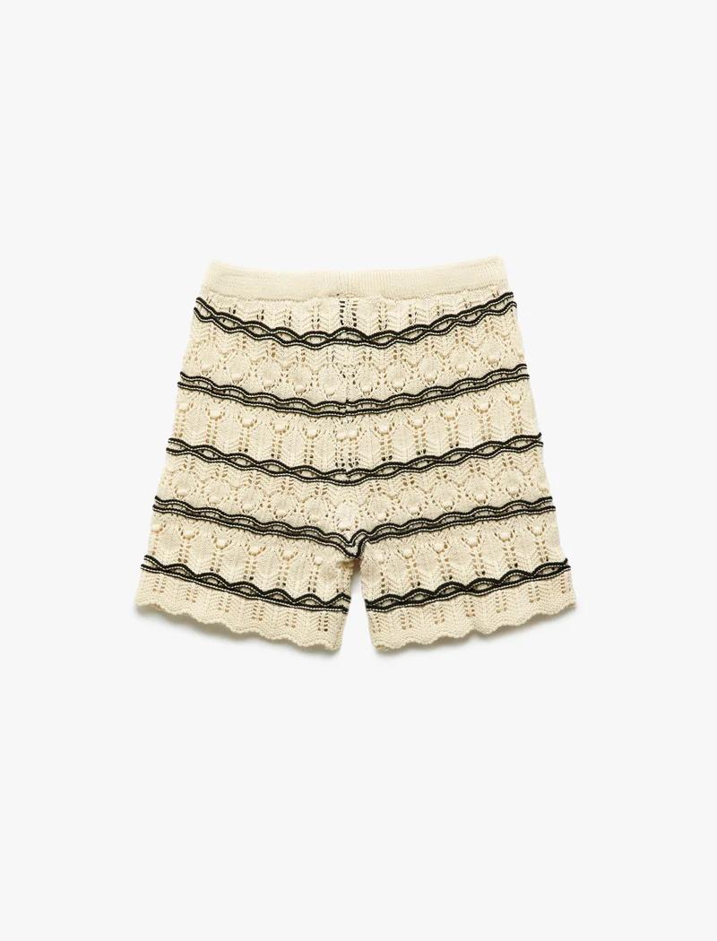 كوتون Knit Shorts