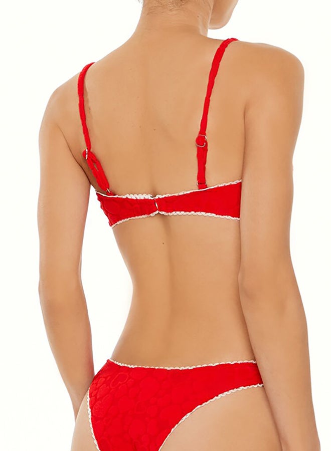 FOREVER 21 Heart Terry High-Leg Bikini Bottoms - Image 4