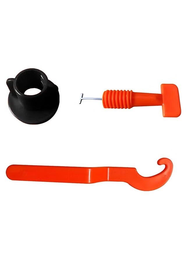 Realfrog 50-Piece Tile Leveling System Kit Multicolour 20.00x5.00x10.00centimeter - Image 3