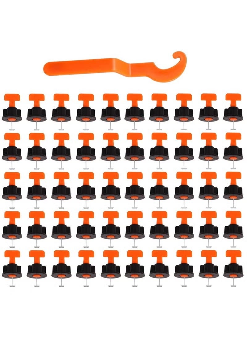 Realfrog 50-Piece Tile Leveling System Kit Multicolour 20.00x5.00x10.00centimeter - Image 1