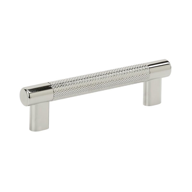 Amerock Kitchen Cabinet Pull Polished Nickel 5116 in 128 mm CentertoCenter Bronx 1 Pack Furniture Hardware Cabinet Handle Bathroom Drawer Pull