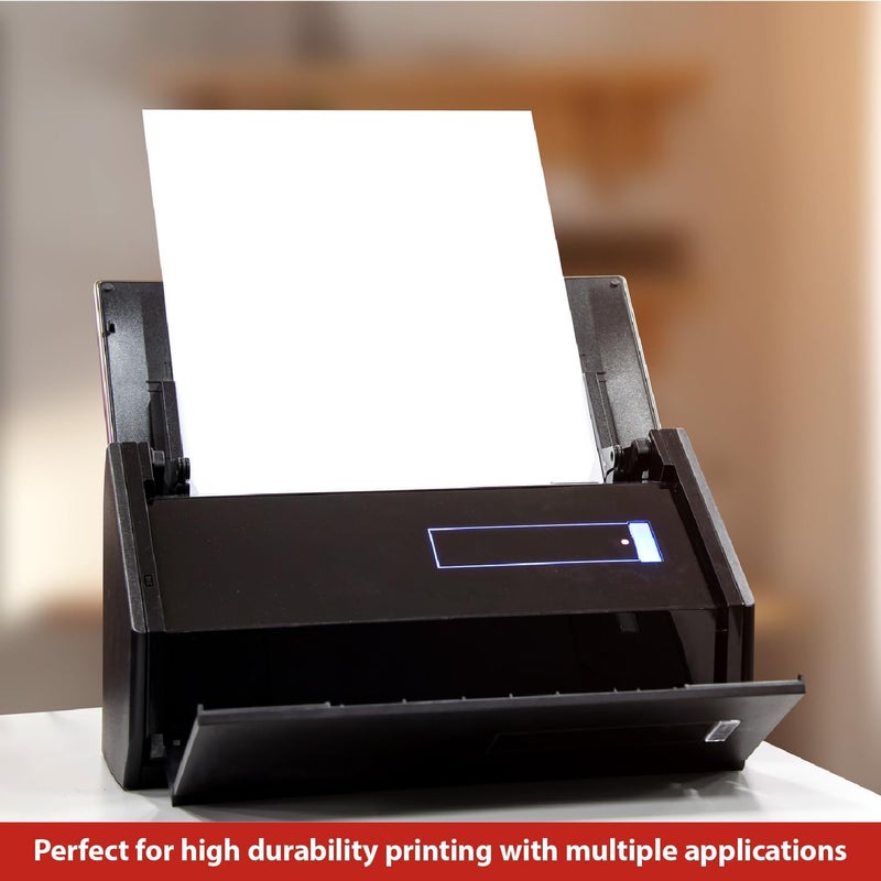 Staples Cardstock Paper, 8.5-Inch x 11-Inch Paper Size, Matte White, 110 lbs. - Image 5