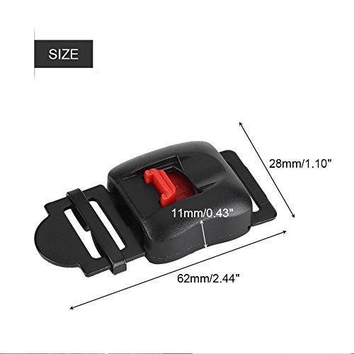 GOTOTOP Motorcycle Helmet Buckle 5pcs Motorcycle Helmets Speed Clip Chin Strap Quick Release Disconnect Buckle - Image 5