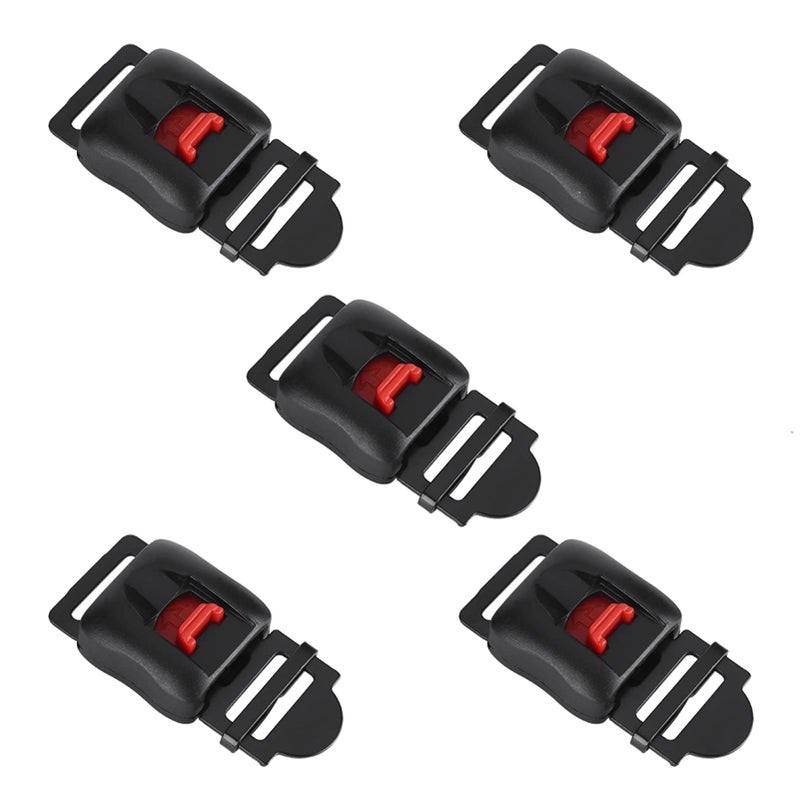 GOTOTOP Motorcycle Helmet Buckle 5pcs Motorcycle Helmets Speed Clip Chin Strap Quick Release Disconnect Buckle - Image 2