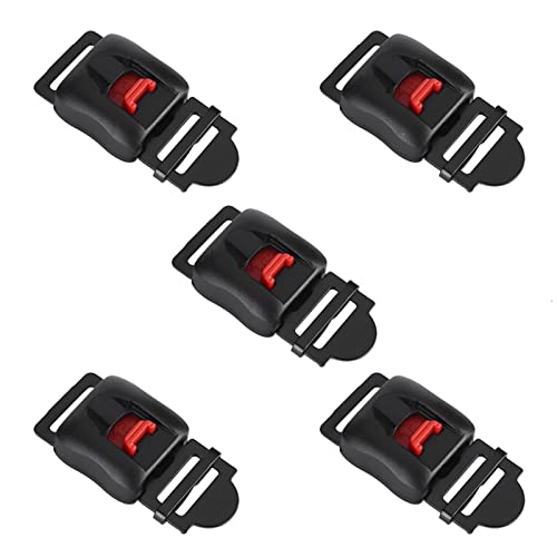 GOTOTOP Motorcycle Helmet Buckle 5pcs Motorcycle Helmets Speed Clip Chin Strap Quick Release Disconnect Buckle - Image 1