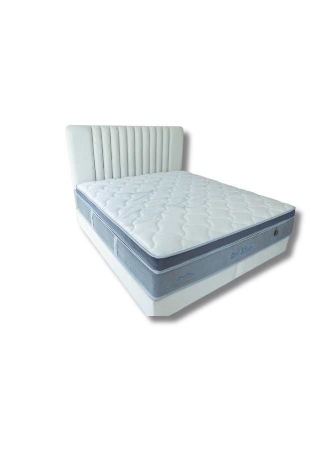 Bless Night Infinite 5-Zone Pocket Spring Mattress – Memory Foam Comfort, Orthopedic Back Support, Motion Isolation Luxury Bed Mattress, 10-Year Warranty - Image 2