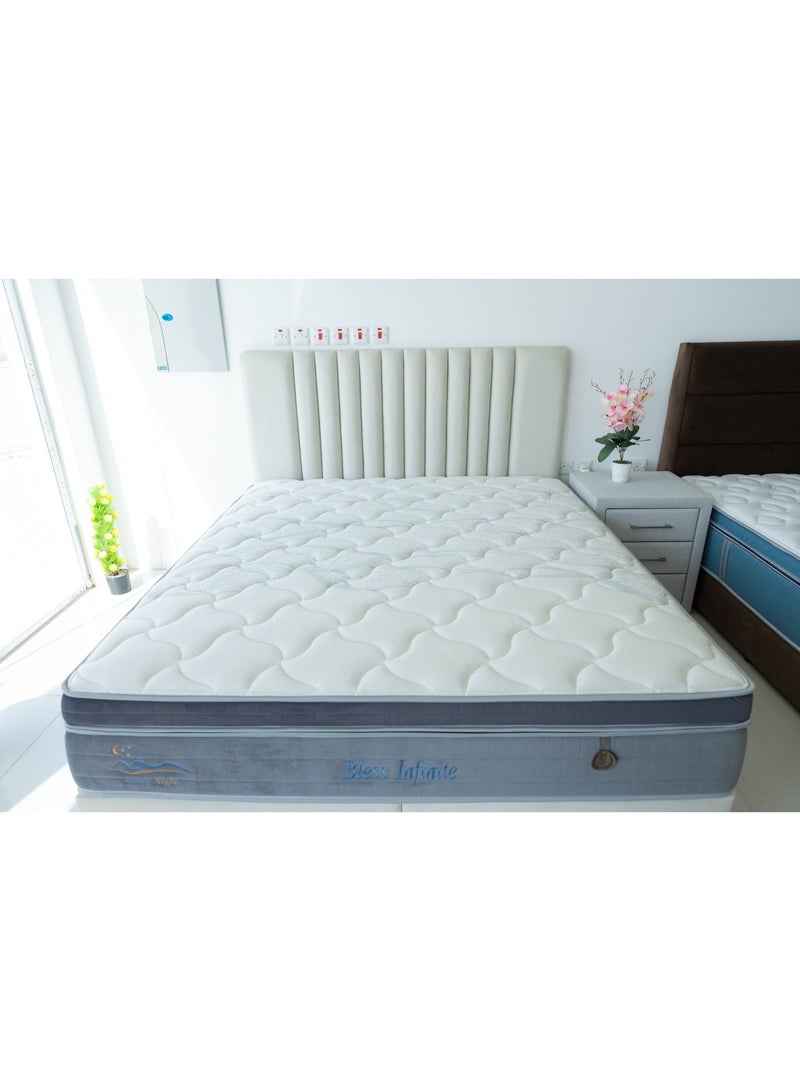 Bless Night Infinite 5-Zone Pocket Spring Mattress – Memory Foam Comfort, Orthopedic Back Support, Motion Isolation Luxury Bed Mattress, 10-Year Warranty - Image 4