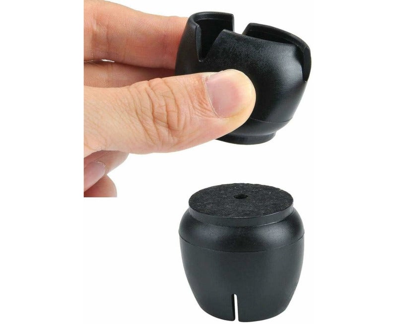 Furniture Protector Rubber Cap: 17-21mm Fit 22mm Depth - Durable Rubber Non-Woven Fabric Construction Transparent Tip Design for Floor Protection Noise Reduction Home Furniture Legs - Image 5