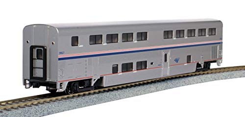 Kato USA Model Train Products Kato USA, Inc. (HO) Superliner II, Transition Sleeper Amtrak Phase VI #39041 - Image 3