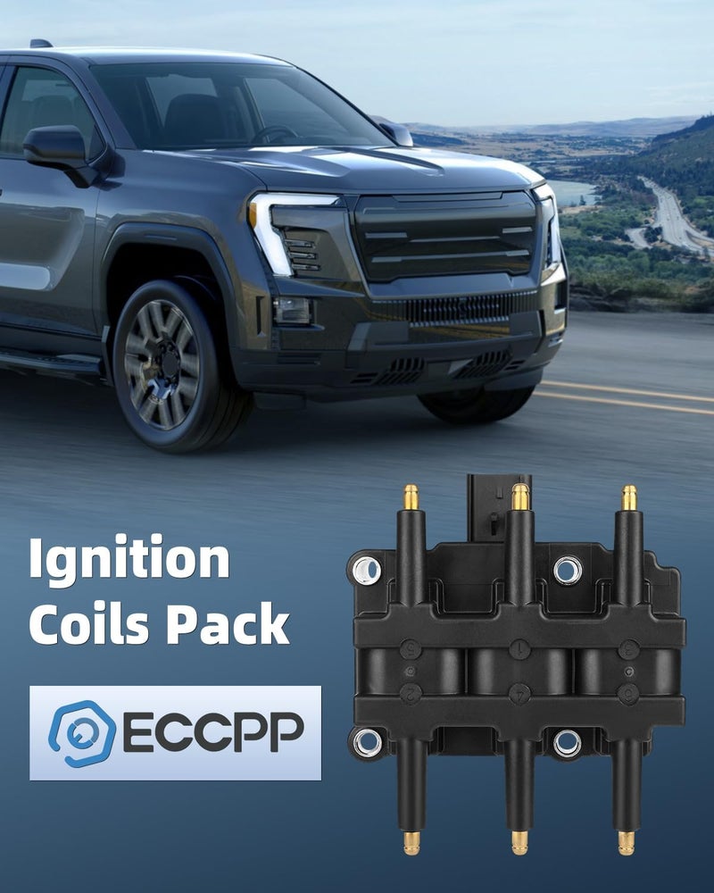 ECCPP Ignition Coil Pack for Chrysler, Dodge, Jeep - V6 3.3L 3.8L Replacement - Image 4