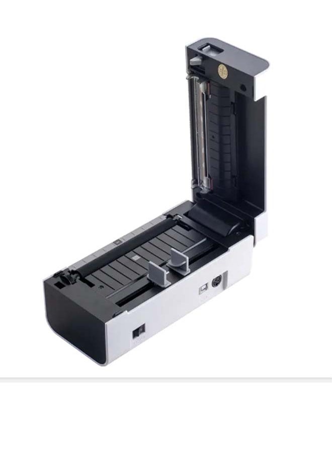 Xprinter - 4" thermal bill and barcode printer that works via Bluetooth + USB, high quality thermal sticker printer for printing barcodes and bills of lading XP-D465B - Image 1