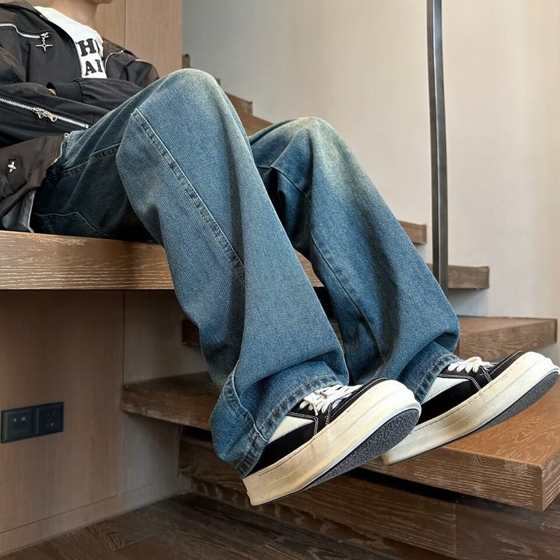 Unisex Casual Daily Denim Jeans - Image 3