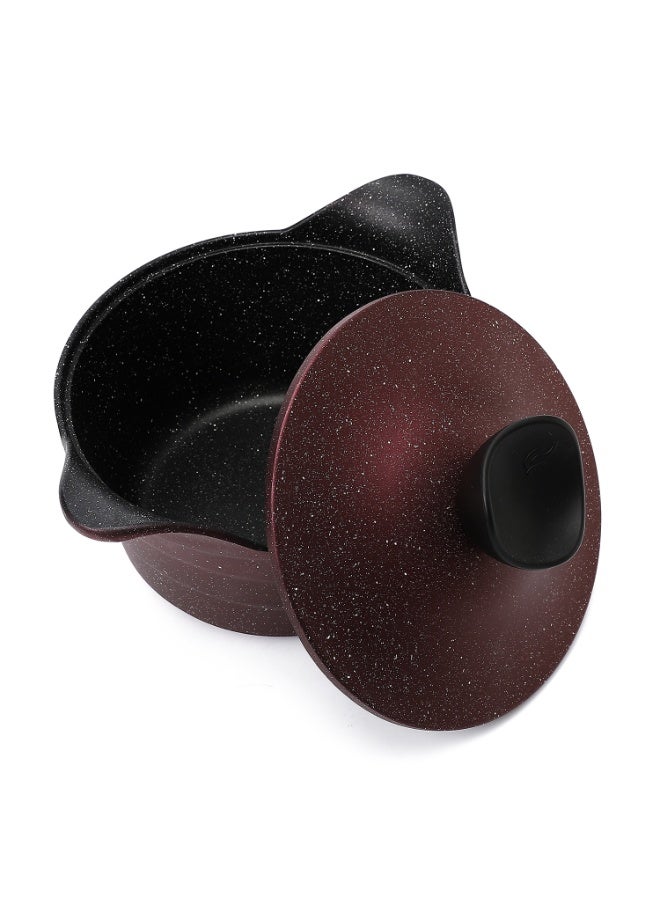 Easy Cook 11 Piece saflon Cookware Set - Granite - Image 4